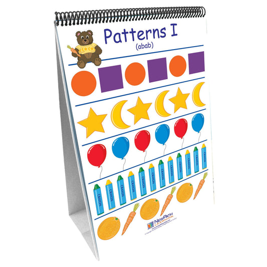 Patterns & Sorting Curriculum Mastery® Flip Chart - Loomini