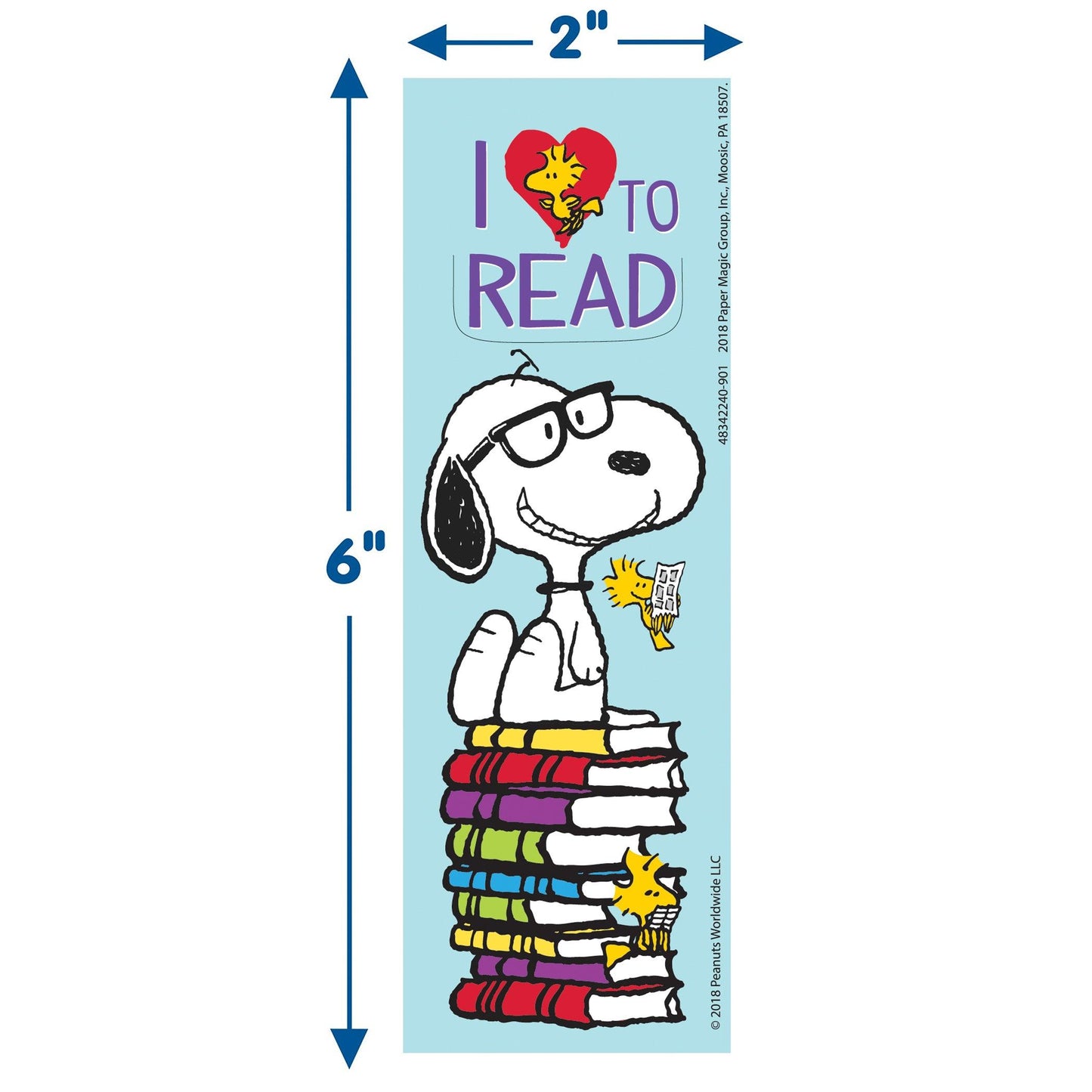 Peanuts® Reading Bookmark, 36 Per Pack, 6 Packs - Loomini