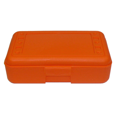 Pencil Box, Orange, Pack of 12 - Loomini