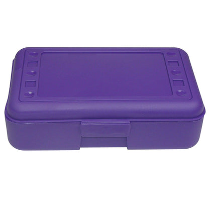 Pencil Box, Purple, Pack of 12 - Loomini