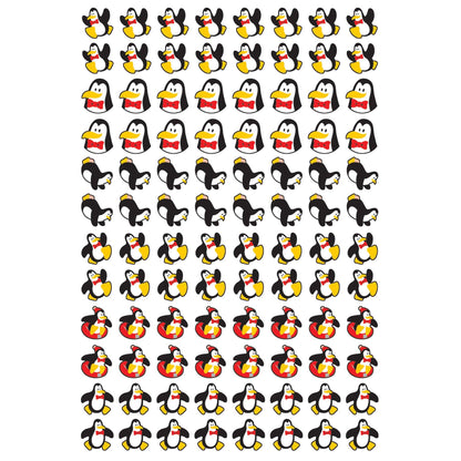 Perky Penguins superShapes Stickers, 800 Per Pack, 6 Packs - Loomini