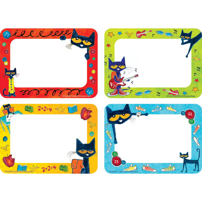 Pete the Cat Name Tags/ Labels, 36 Per Pack, 6 Packs - Loomini