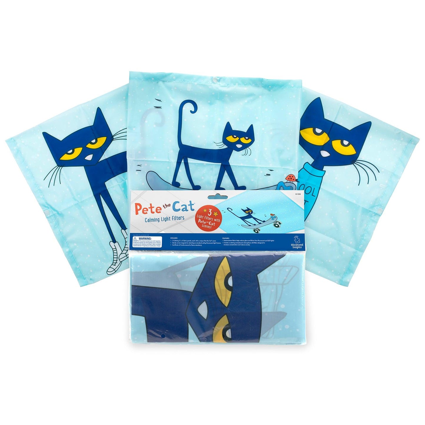 Pete the Cat® Calming Light Filters, Pack of 3 - Loomini