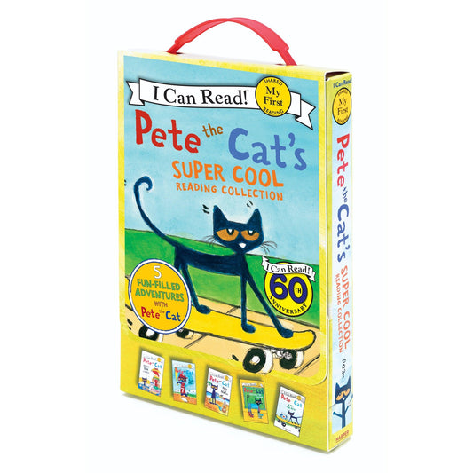 Pete the Cat's Super Cool Reading Collection, Set of 5 - Loomini