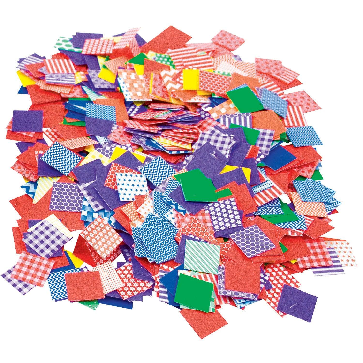 Petit Pattern Mosaics, 0.75", 2000 Per Pack, 3 Packs - Loomini