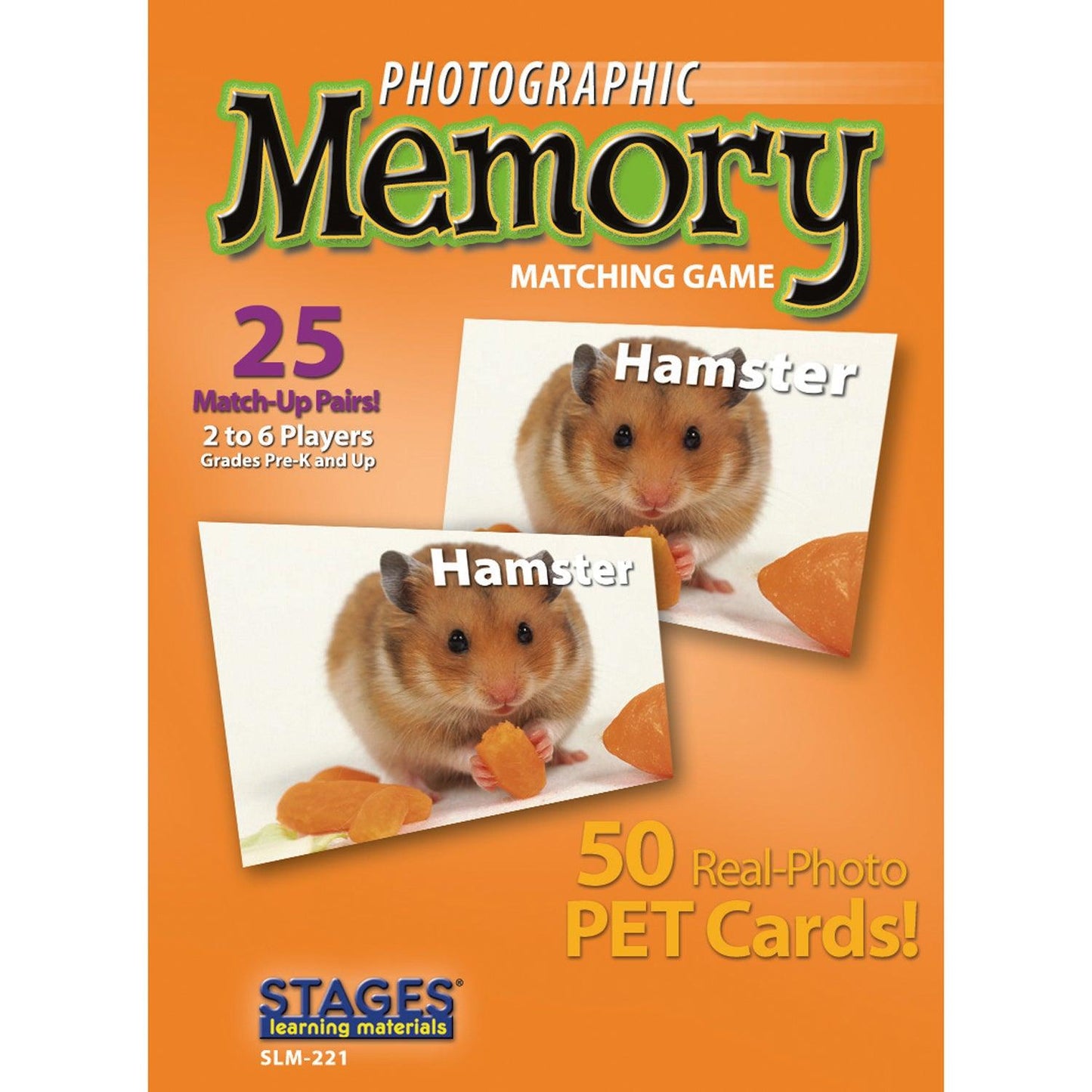 Pets Photographic Memory Matching Game, Pack of 3 - Loomini