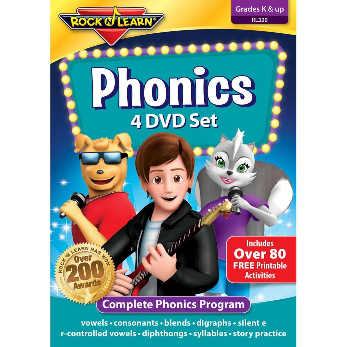 Phonics 4-DVD Set - Loomini