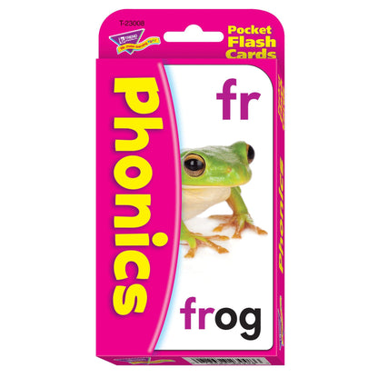 Phonics Pocket Flash Cards, 6 Packs - Loomini