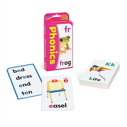 Phonics Pocket Flash Cards, 6 Packs - Loomini