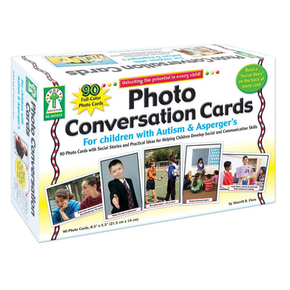 Photo Conversation Cards for Children with Autism and Asperger's - Loomini