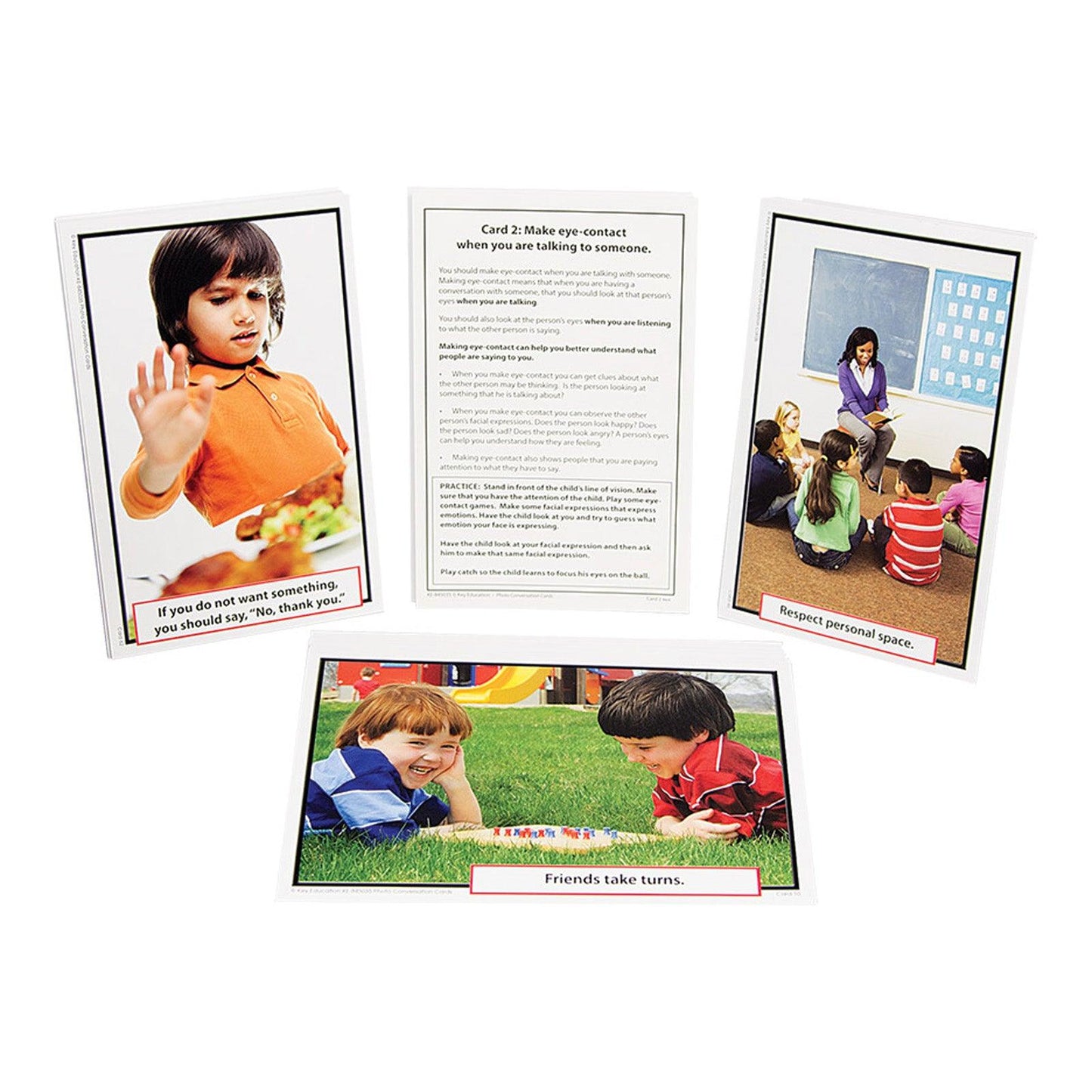 Photo Conversation Cards for Children with Autism and Asperger's - Loomini