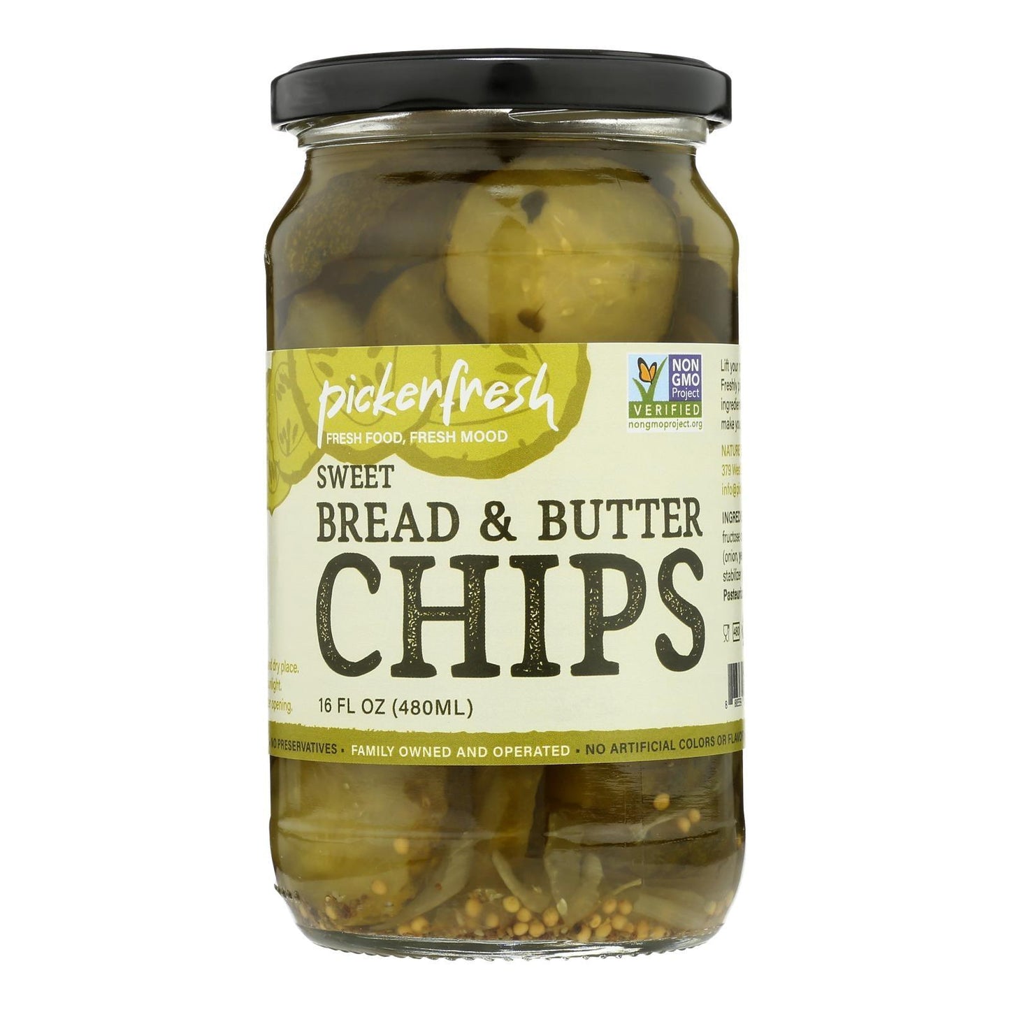 Pickerfresh - Chips Sweet Bread & Butter - Case Of 6-16 Fluid Ounces - Loomini