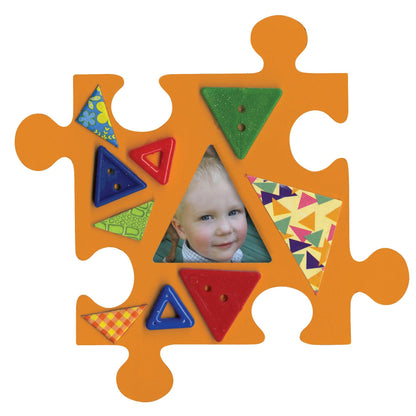 Picture Frame Puzzle Pieces, 24 Per Pack, 2 Packs - Loomini