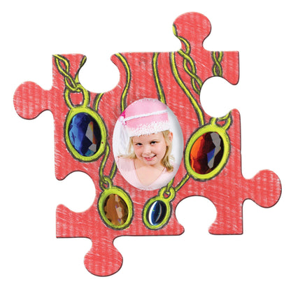 Picture Frame Puzzle Pieces, 24 Per Pack, 2 Packs - Loomini