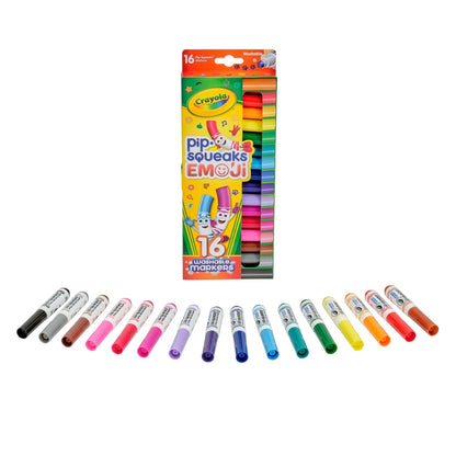 Pip Squeaks Stamper Markers, 16 Per Pack, 3 Packs - Loomini