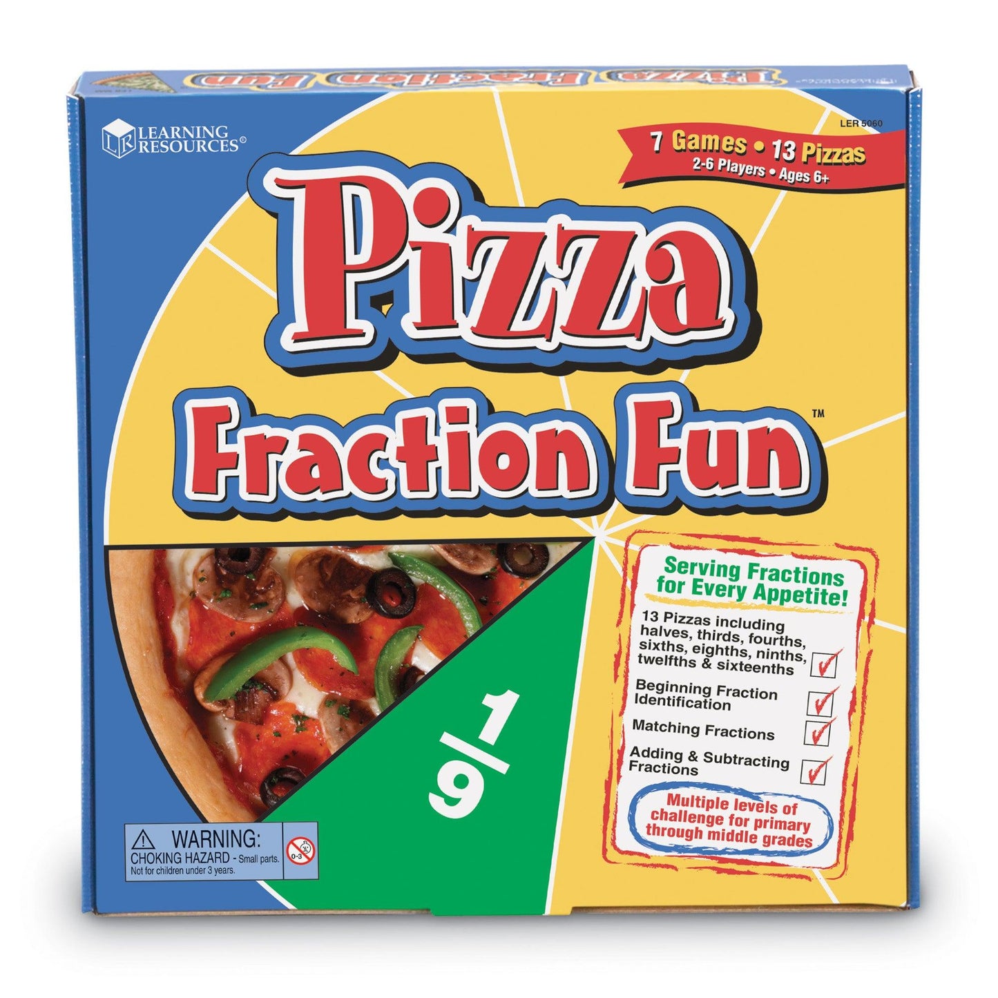 Pizza Fraction Fun™ Game - Loomini