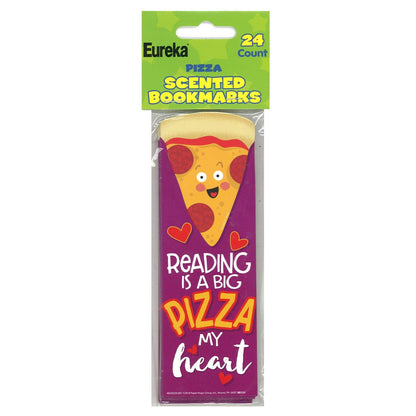 Pizza Scented Bookmarks, 24 Per Pack, 3 Packs - Loomini