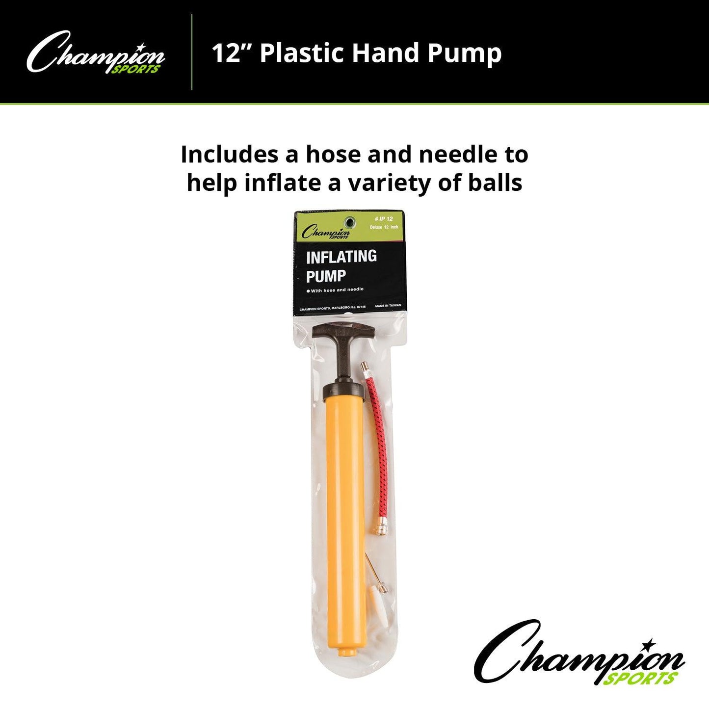 Plastic 12" Hand Pump, Pack of 6 - Loomini