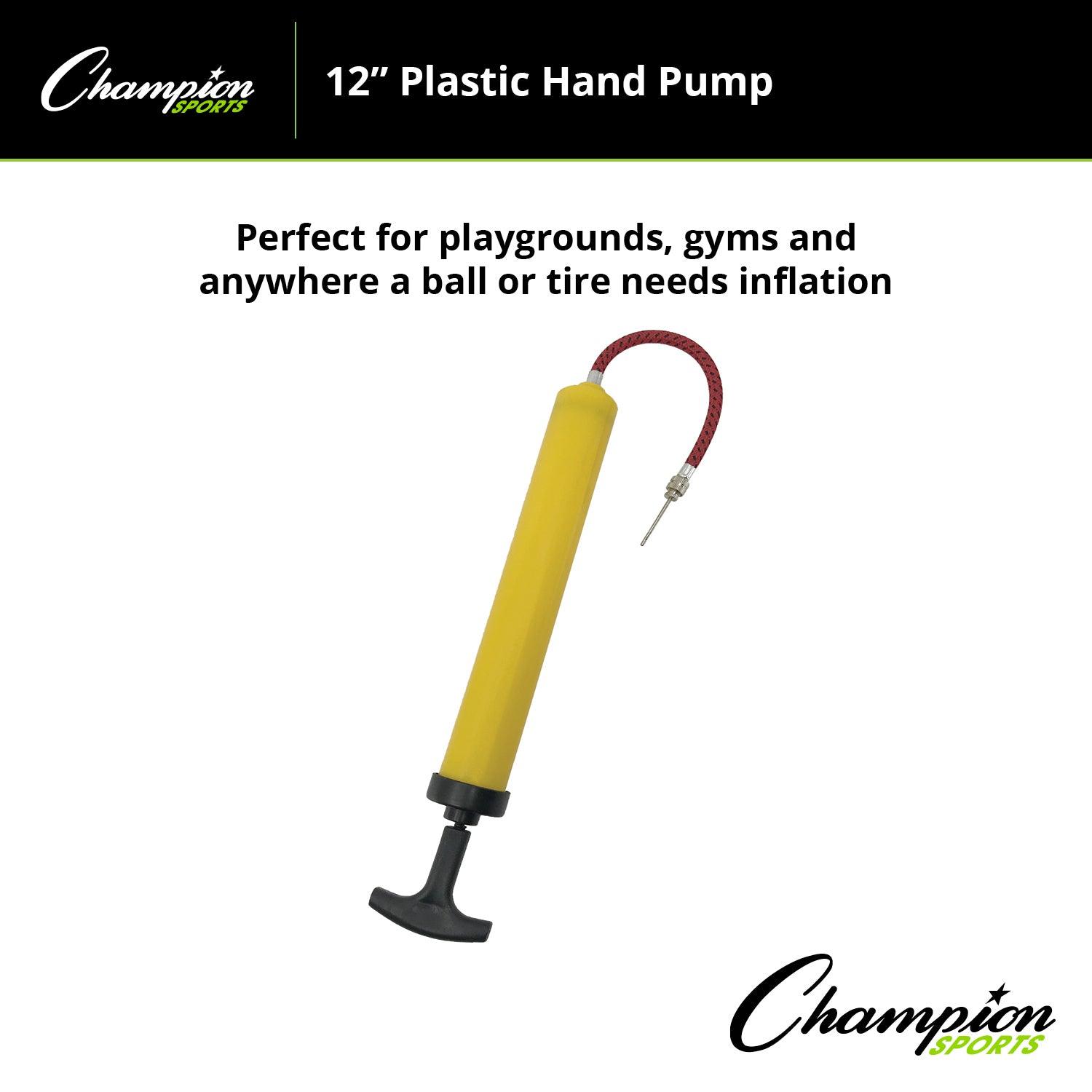 Plastic 12" Hand Pump, Pack of 6 - Loomini