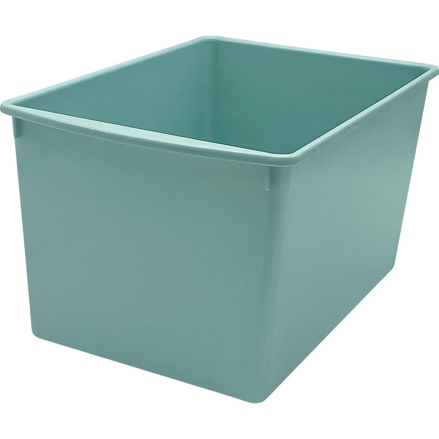 Plastic Multi-Purpose Bin, Calming Blue, Pack of 3 - Loomini