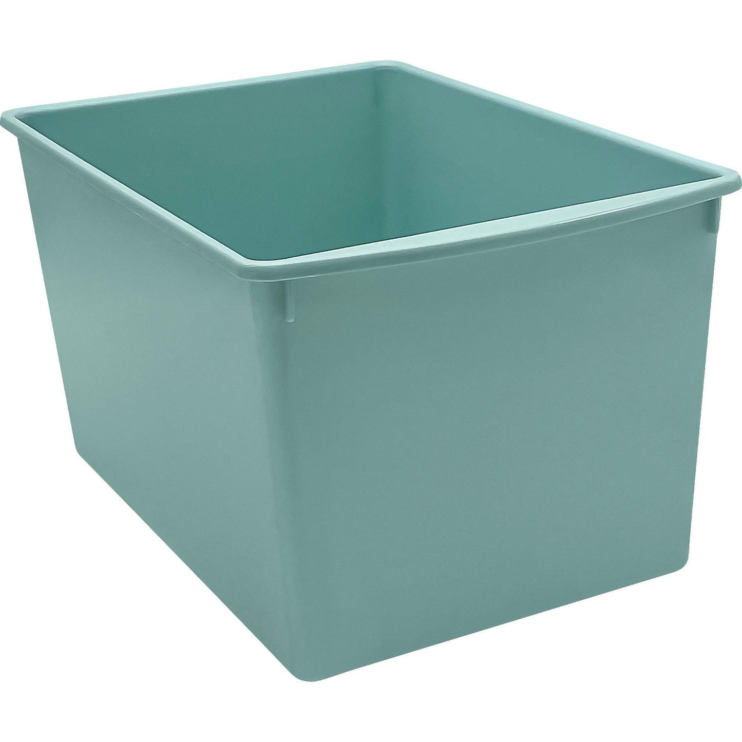 Plastic Multi-Purpose Bin, Calming Blue, Pack of 3 - Loomini