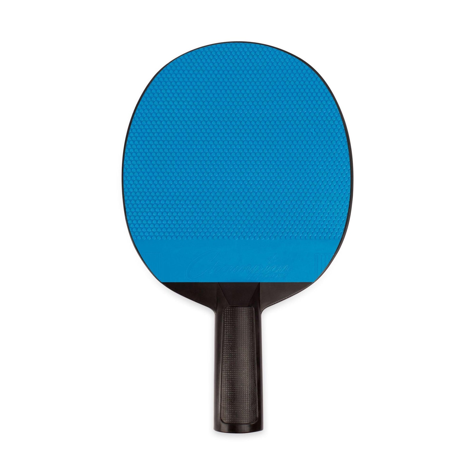Plastic Rubber Face Table Tennis Paddle, Pack of 6 - Loomini