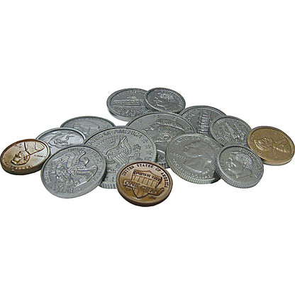 Play Money: Assorted Coins, Pack of 6 - Loomini