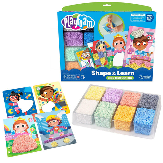 Playfoam® Shape & Learn Fine Motor Fun - Loomini