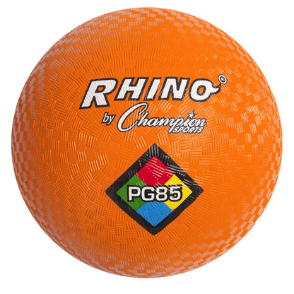 Playground Ball, 8-1/2", Orange, Pack of 3 - Loomini