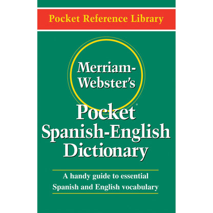 Pocket Spanish-English Dictionary, Paperback, Pack of 3 - Loomini