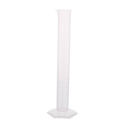 Polypropylene Measuring Cylinder, Hexagonal Base, 1000ml, Pack of 3 - Loomini