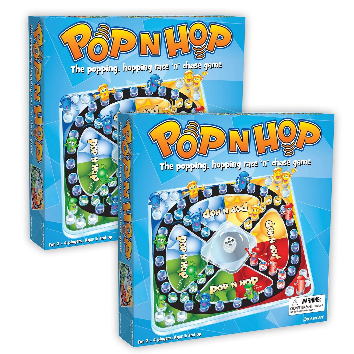 Pop 'N' Hop Game, Pack of 2 - Loomini
