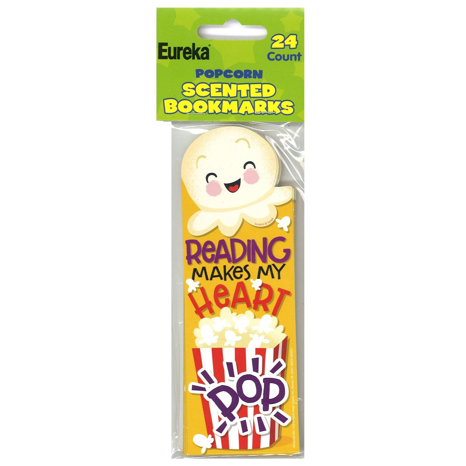 Popcorn Scented Bookmarks, 24 Per Pack, 3 Packs - Loomini