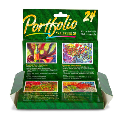 Portfolio Series Oil Pastels 24 Per Box, 2 Boxes - Loomini