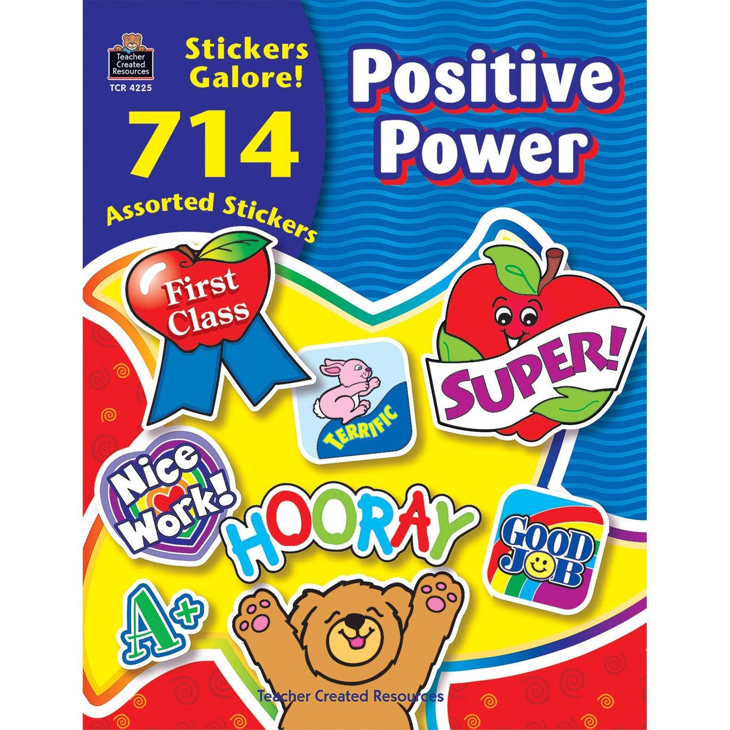 Positive Power Sticker Book, 714 Stickers Per Book, Pack of 2 - Loomini