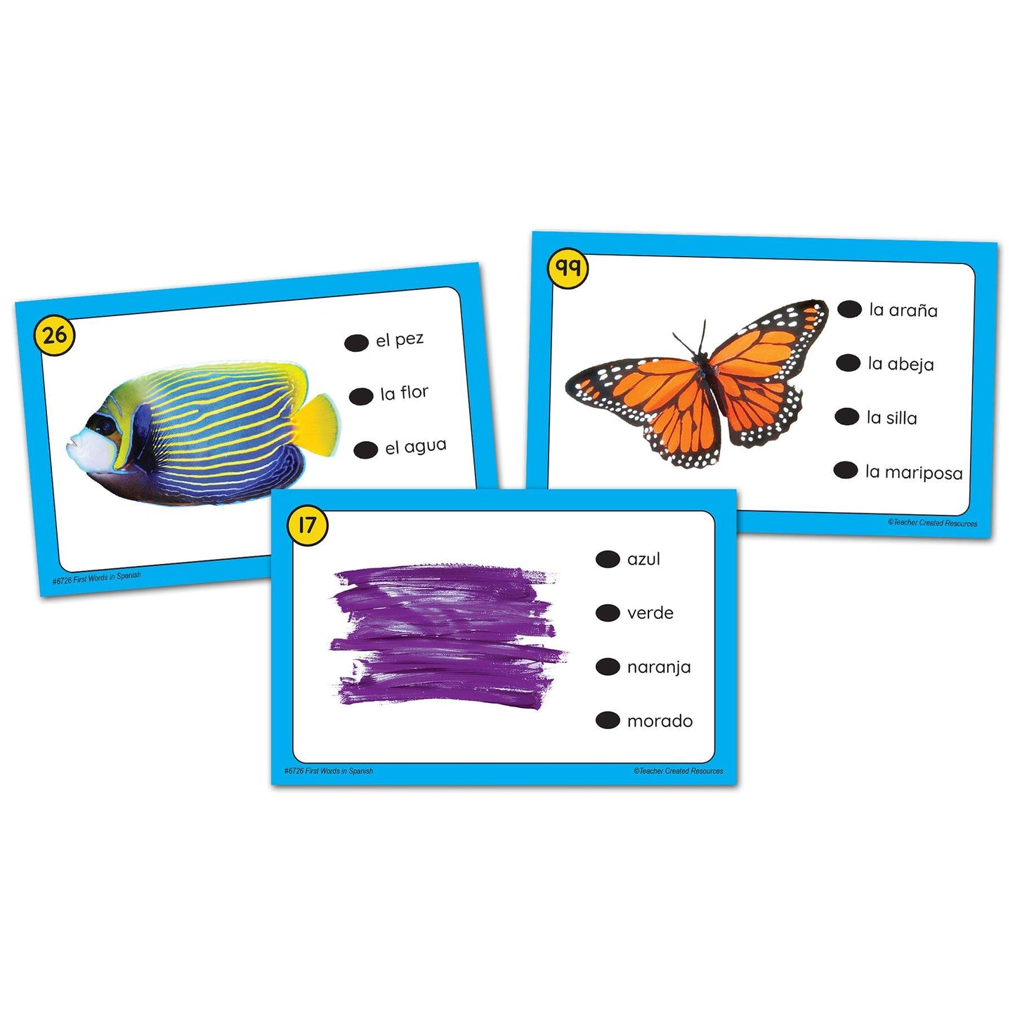 Power Pen® Learning Cards: First Words in Spanish - Loomini