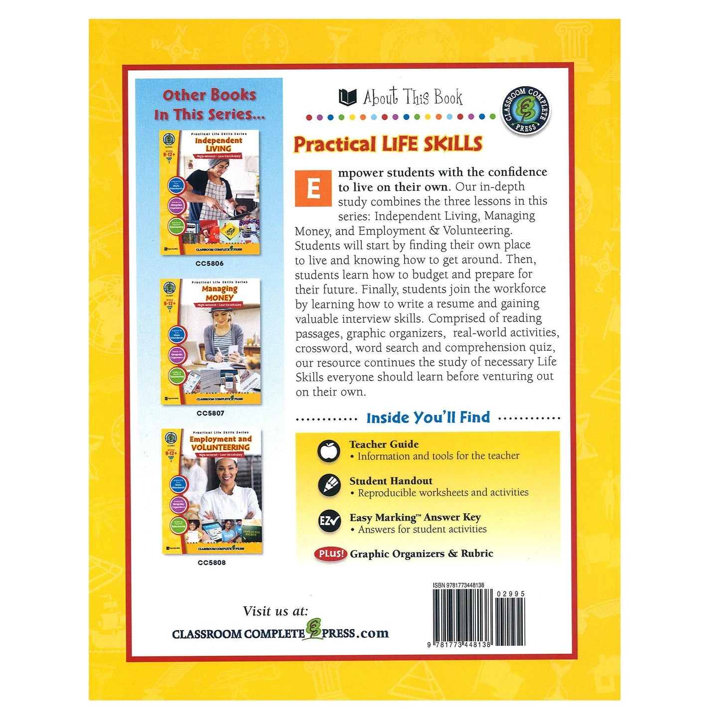 Practical Life Skills Big Book, Grade 9-12 - Loomini