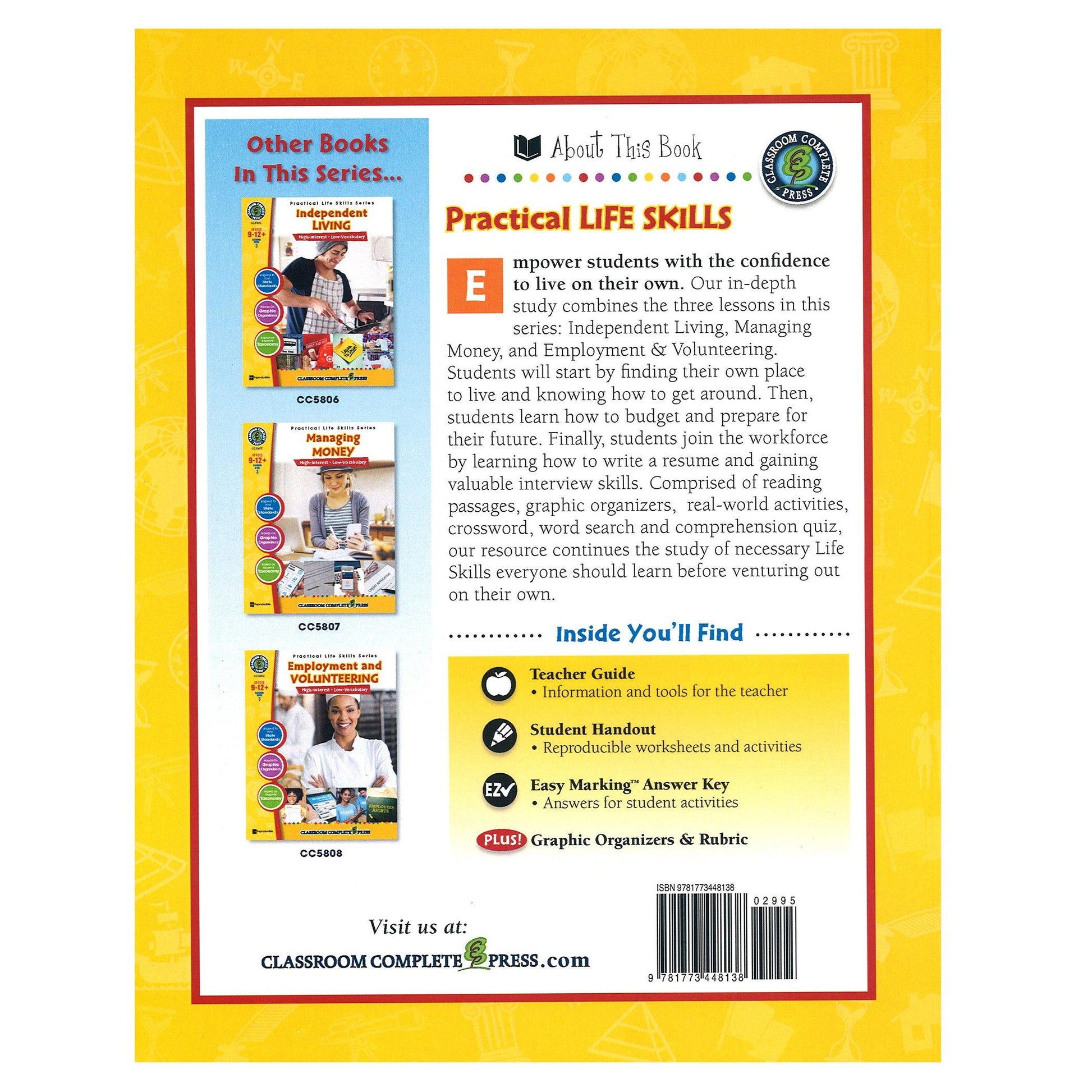 Practical Life Skills Big Book, Grade 9-12 - Loomini