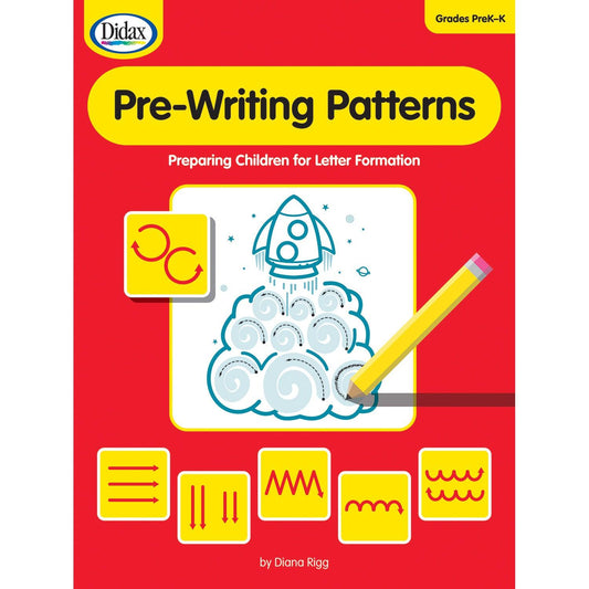Pre-Writing Patterns Book - Loomini
