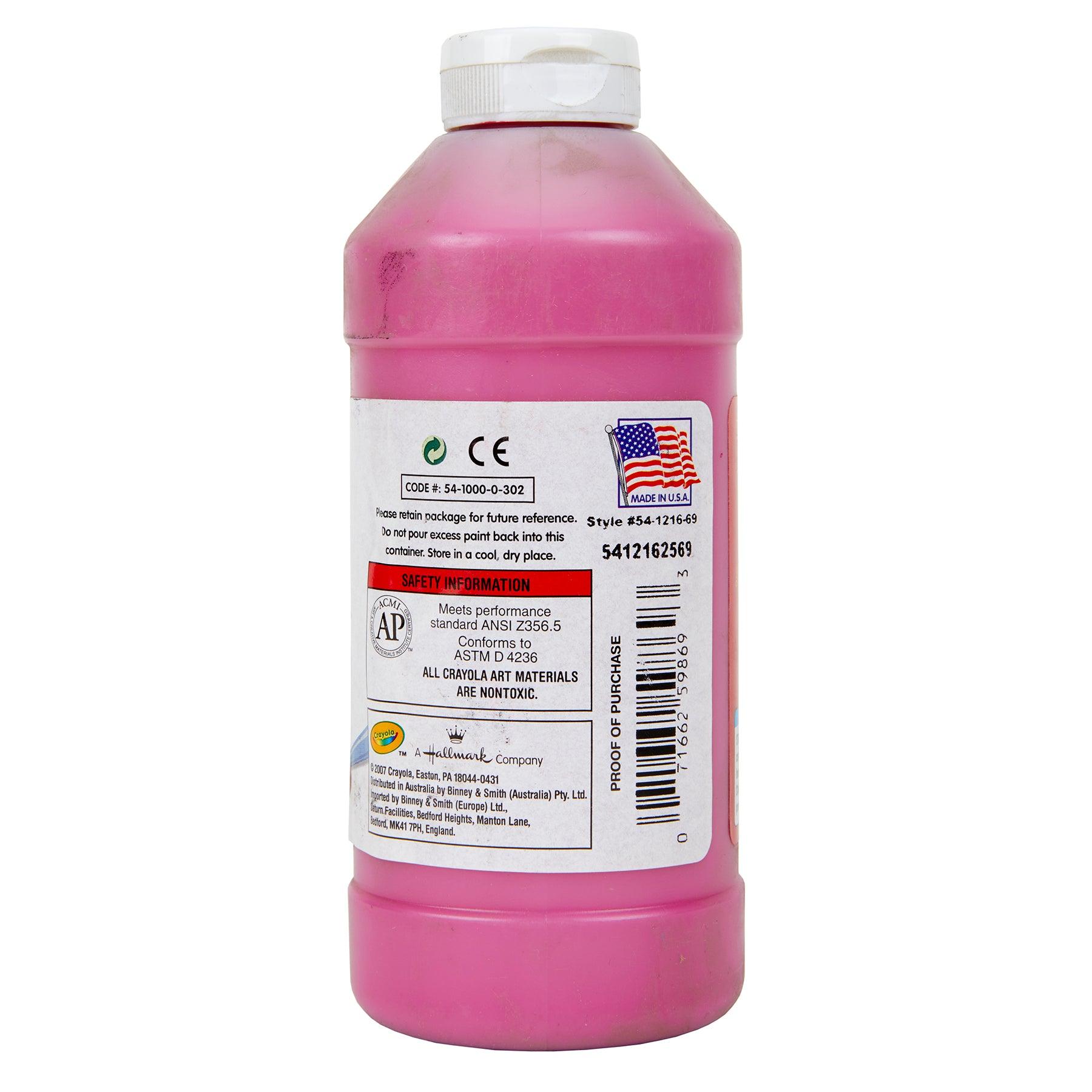 Premier Tempera Paint, 16 oz, Magenta, Pack of 3 - Loomini