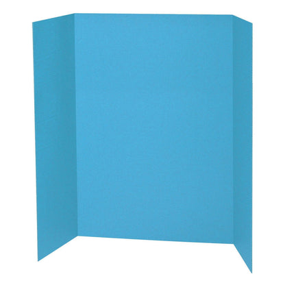 Presentation Board, Sky Blue, Single Wall, 48" x 36", Pack of 6 - Loomini