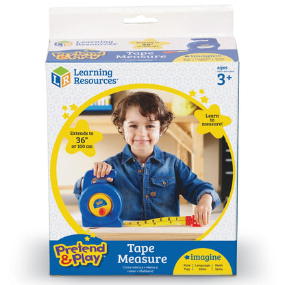 Pretend & Play® Tape Measure, 3'/1 meter - Loomini