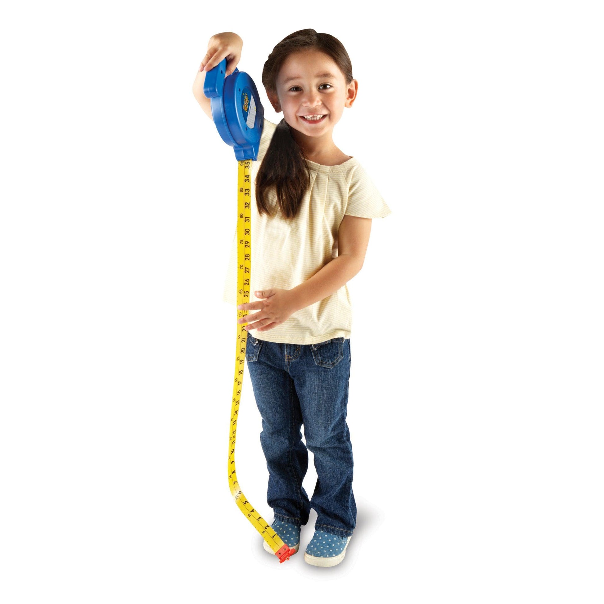 Pretend & Play® Tape Measure, 3'/1 meter - Loomini