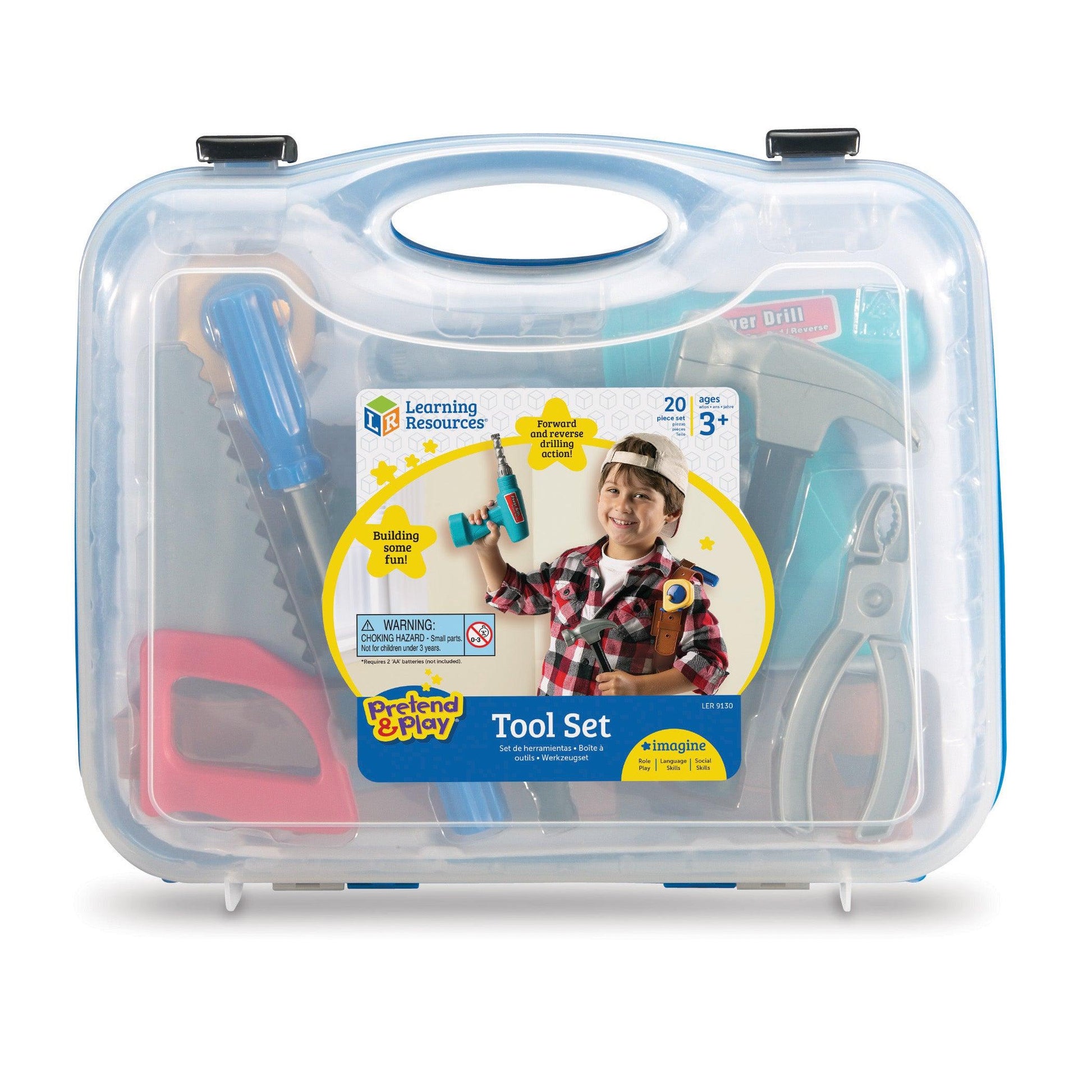 Pretend & Play® Work Belt Tool Set - Loomini