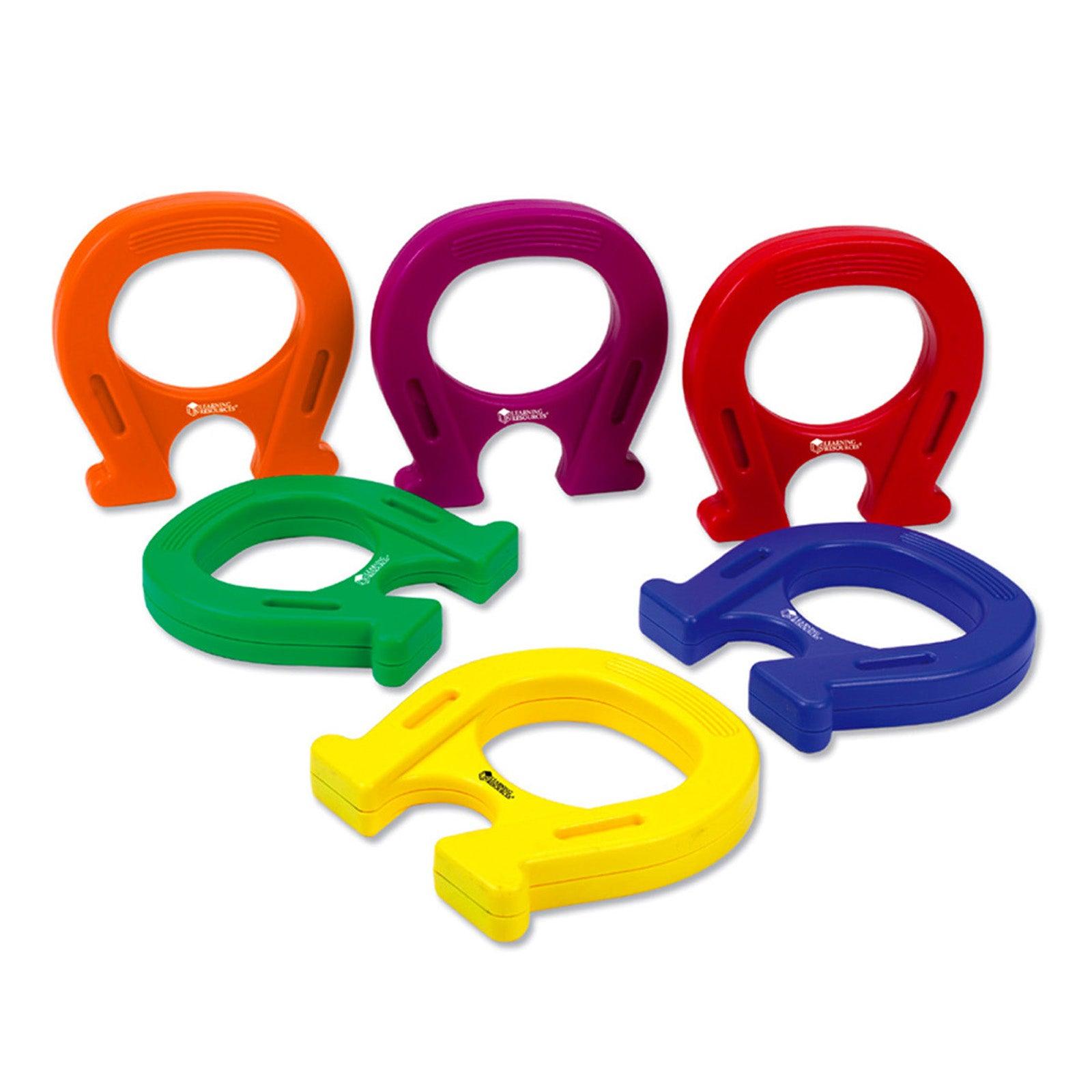 Primary Science 5" Mighty Magnets, Set of 6 - Loomini