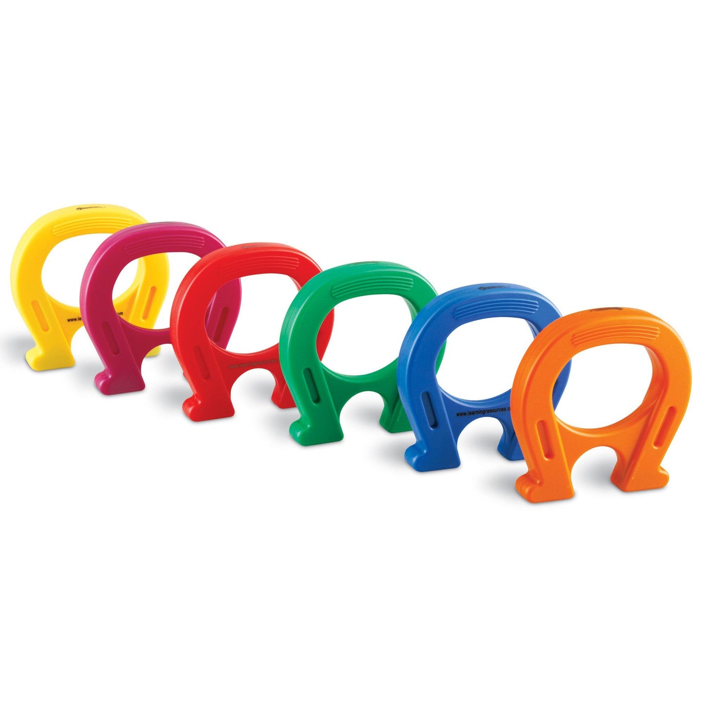 Primary Science 5" Mighty Magnets, Set of 6 - Loomini