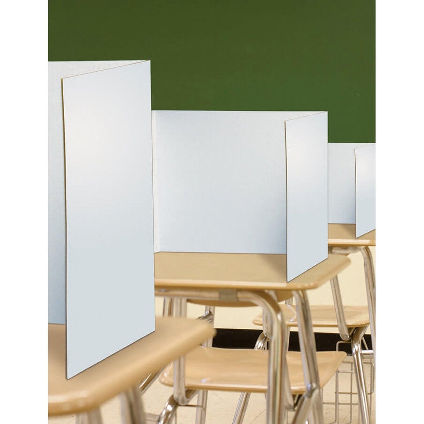 Privacy Boards, 48" x 16", 4 Per Pack, 2 Packs - Loomini