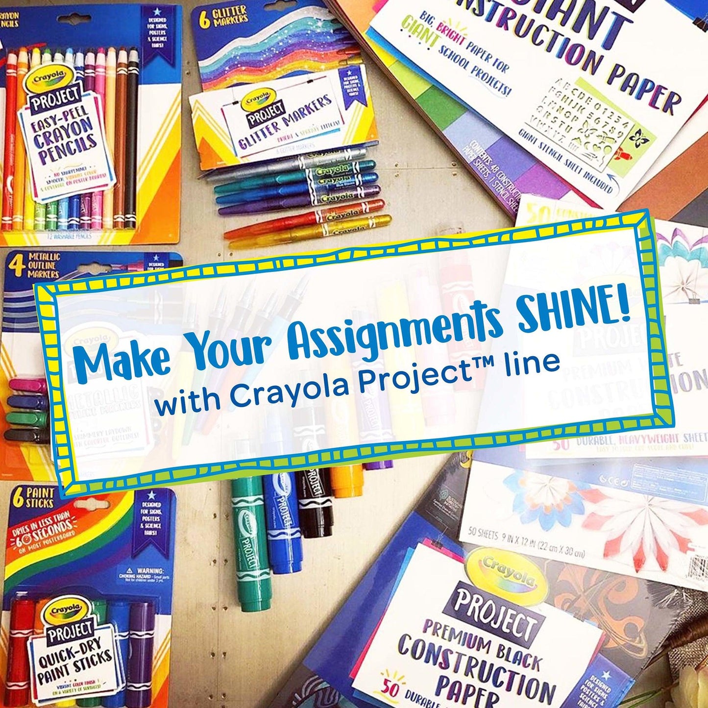 Project XL Poster Markers, Classic, 4 Per Pack, 3 Packs - Loomini