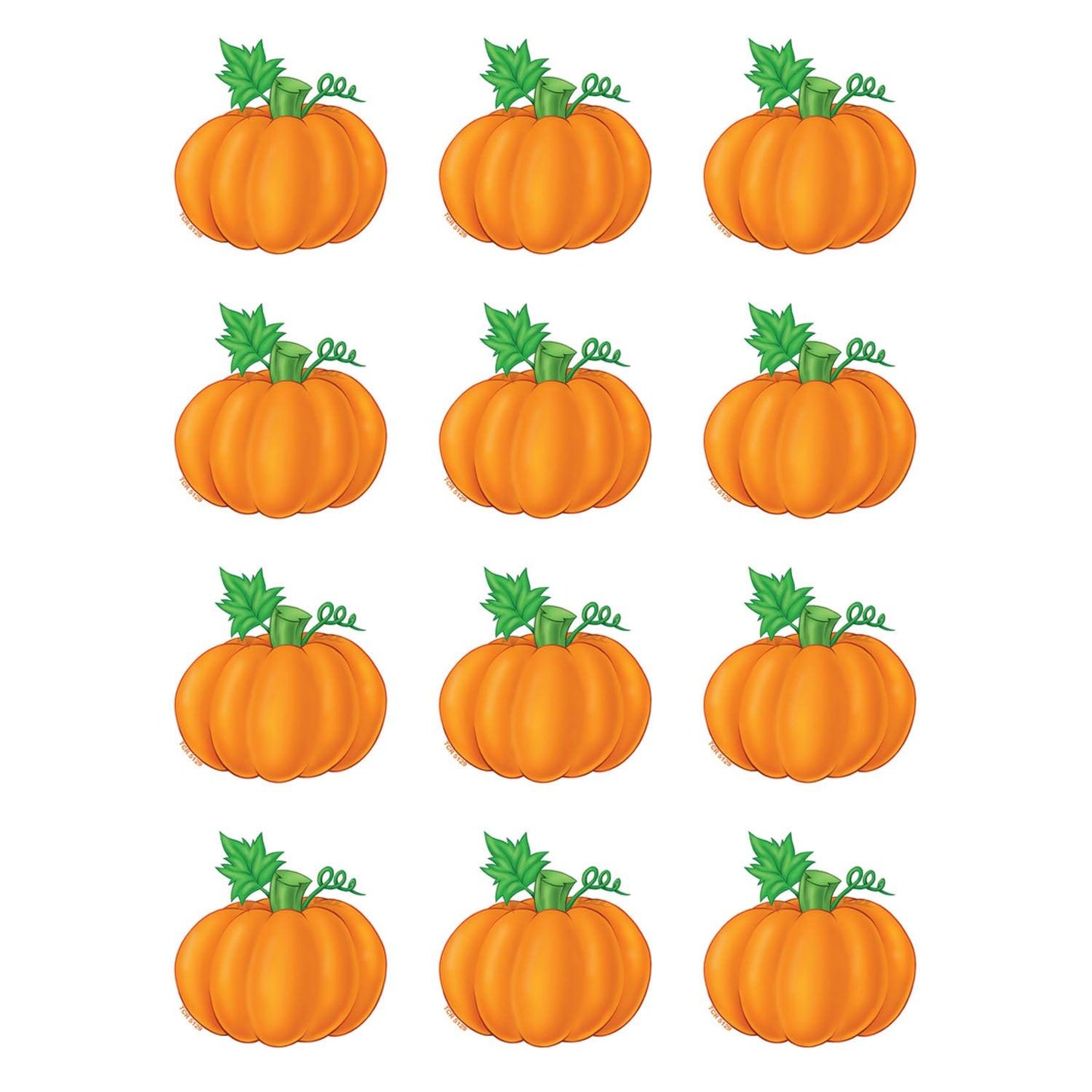 Pumpkins Mini Accents, 36 Per Pack, 6 Packs - Loomini