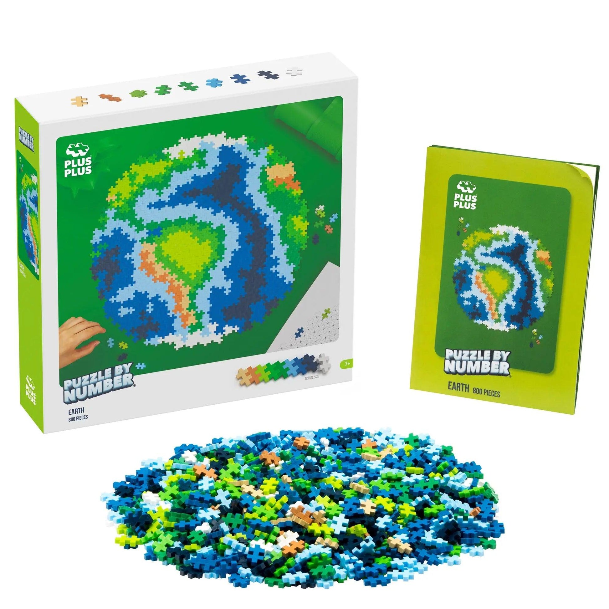 Puzzle By Number® - 800 Piece Earth Plus-plus®